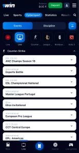 sports betting in 1win app India