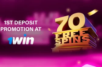 70 free spins promotion